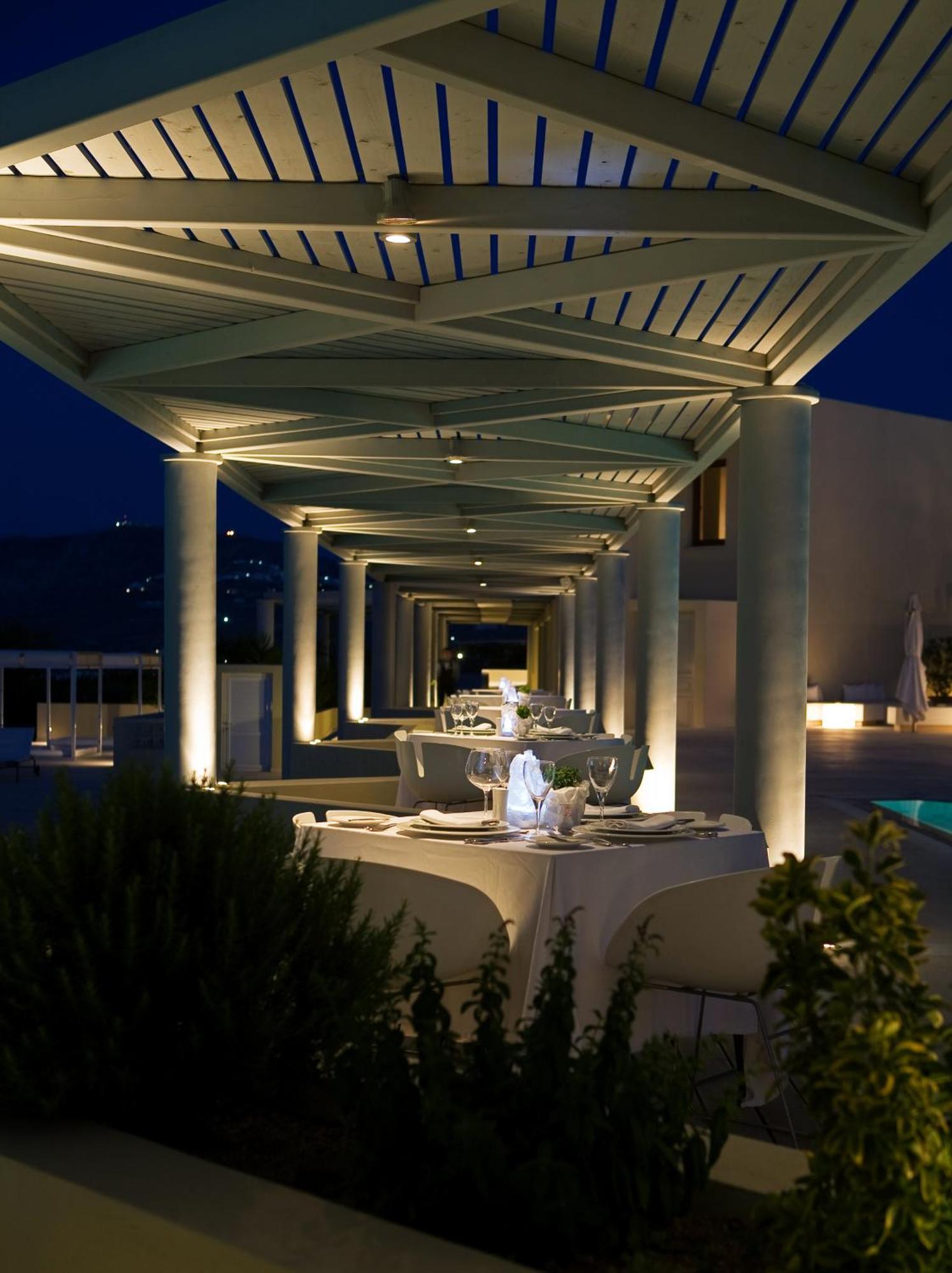 The Majestic Hotel Fira  Restaurace fotografie